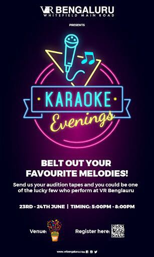 VR Bengaluru Karaoke Evenings